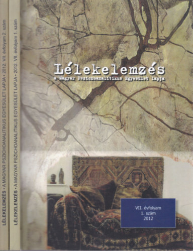 L�lekelemz�s 2012/1-2. (teljes �vfolyam, 2 db. lapsz�m)