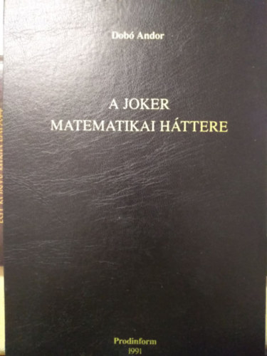 Dob Andor - A Joker matematikai httere