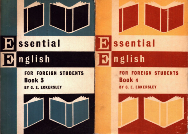 C. E. Eckersley - Essential English for Foreig Students Book 3 s Book 4 (2 db)