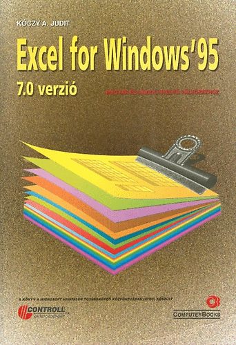Excel for Windows ' 95  7.0 verzi magyar s angol nyelv vltozathoz