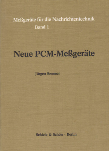 Jrgen Sommer - Neue PCM-Messgerate