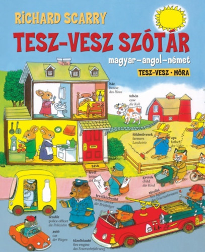 Tesz-Vesz sz�t�r - h�rom nyelven(magyar-angol-n�meth
