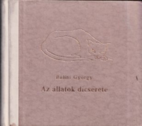 Bálint György - Az állatok dícsérete (számozott)