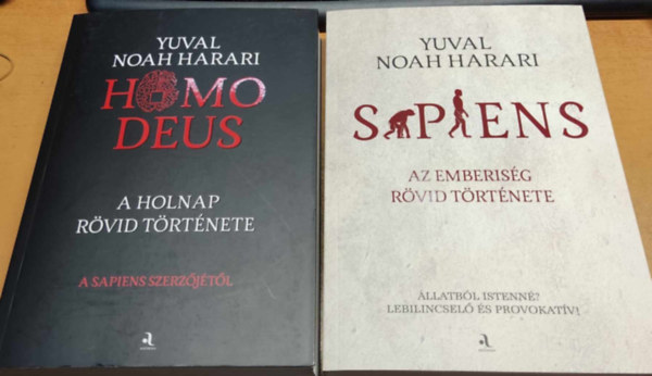 Homo Deus: A holnap rvid trtnete + Sapiens: Az emberisg rvid trtnete (2 ktet)