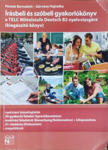 rsbeli s szbeli gyakorlknyv a TELC Mittelstufe Deutsch B2 nyelvvizsgra - Kiegszt knyv