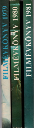 Dr. Papp S�ndor - 3 db film�vk�nyv :1979 +1980 +1981.