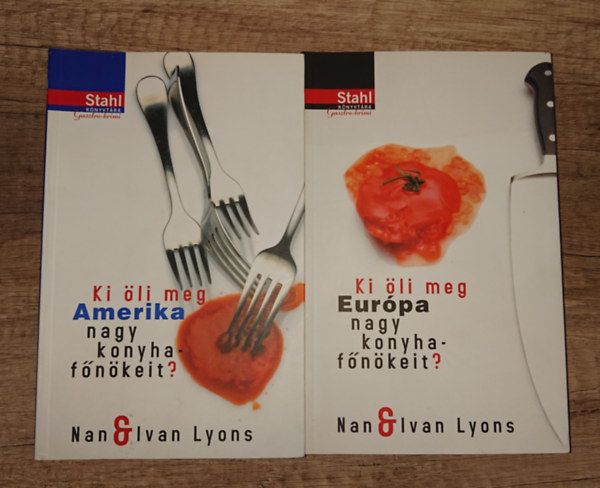 2 remek gasztrokrimi: Ki �li meg Amerika nagy konyhaf�n�keit?, Ki �li meg Eur�pa nagy konyhaf�n�keit?
