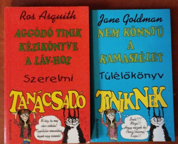 2db knyv tiniknek: Aggd tinik kziknyve a Lv-hoz + Nem knny a kamaszlet (tllknyv tiniknek)
