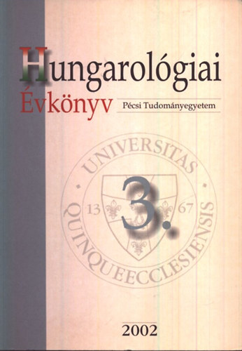 Hungarolgiai vknyv 3. (2002)