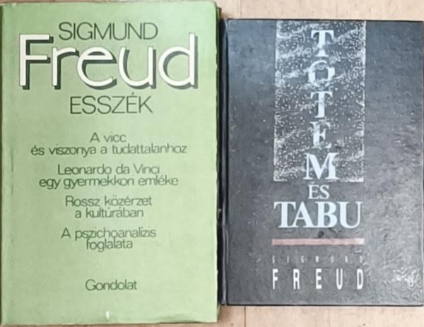 2db Sigmund Freud m� - Totem �s tabu, Essz�k