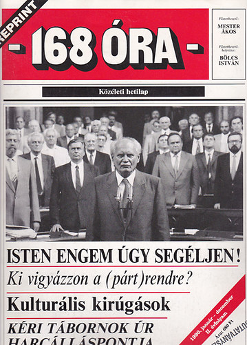 168 ra-Kzleti hetilap (1990. janur-december II. vfolyam) - Reprint