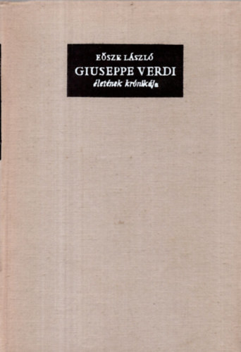 Giuseppe Verdi letnek krnikja