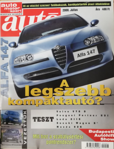 Autó Magazin 2000. Július