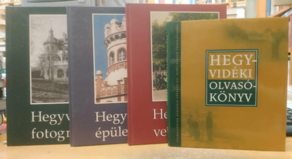 4 db Hegyvid�ki...: �p�letek + fotogr�fi�k + Olvas�k�nyv + vend�gl�t�s