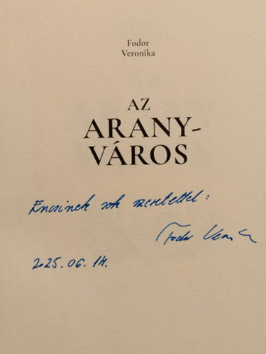 Az aranyv�ros