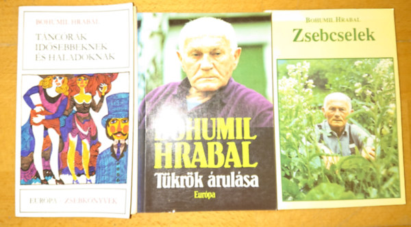 3 knyv Bohumil Hrabaltl: Tncrk idsebbeknek s haladknak, Tkrk rulsa, Zsebcselek
