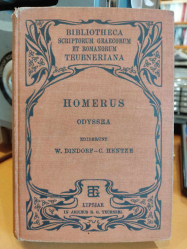 Homeri Odyssea edidit Guilielmus Dindorf