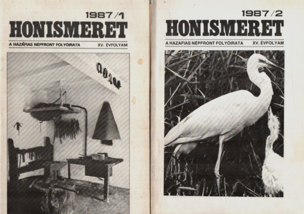 Honismeret XV. vfolyam 1987. (teljes)
