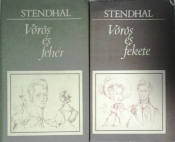 Stendhal - V�r�s �s feh�r + V�r�s �s fekete