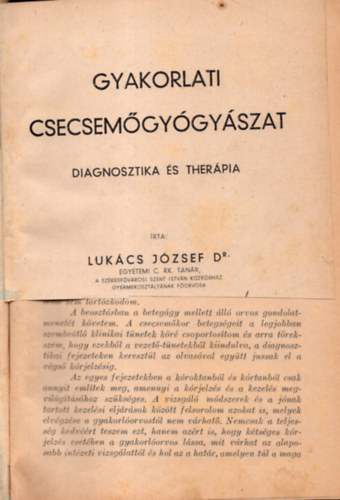Gyakorlati csecsem�gy�gy�szat