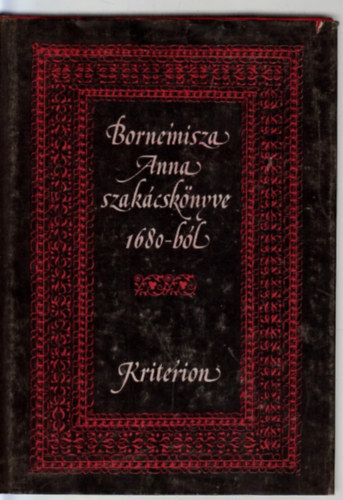 Bornemissza Anna - Bornemissza Anna szak�csk�nyve 1680-b�l