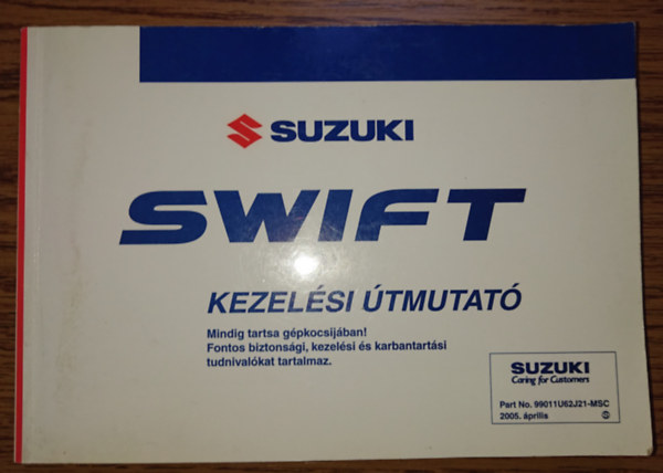 Suzuki Swift kezelsi tmutat