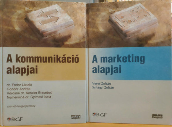 2 db A marketing alapjai + A kommunikci alapjai
