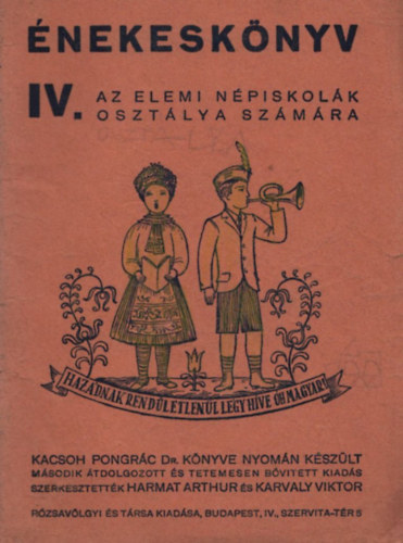 nekesknyv - Az elemi npiskolk IV. osztlya szmra