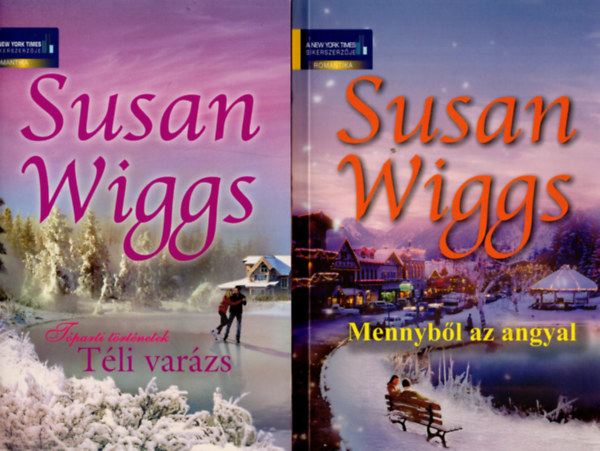 2 db  Susan Wiggs knyv ( Mennybl az angyal + Tli varzs )