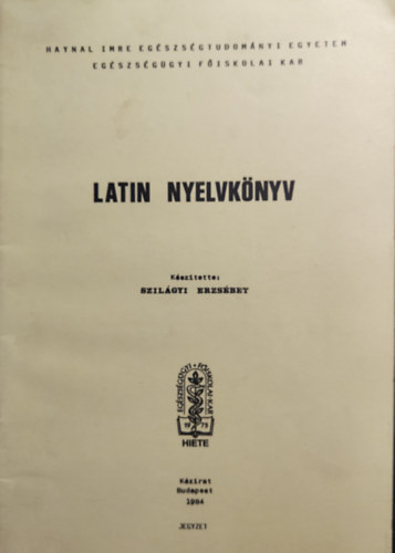 Latin nyelvknyv