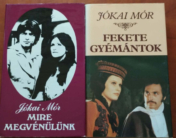 2db J�kai M�r k�nyv:Fekete gy�m�ntok,Mire megv�n�l�nk