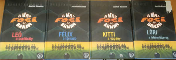 4 db A Vad Banda: 1. Le� + 2. F�lix + 3. Kitti + 9. L�ri