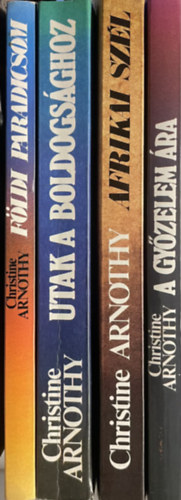 4 db. Christine Arnothy romantikus reg�ny