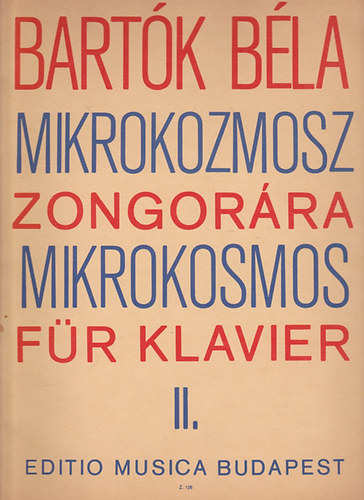 Mikrokozmosz zongor�ra II.