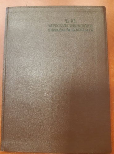 T�vk�zl�berendez�sek kezel�se