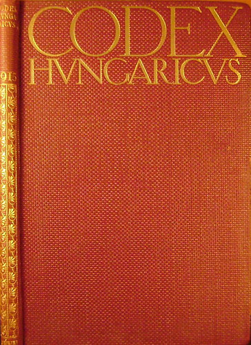 Codex Hungaricus - Magyar trvnyek - 1915. vi trvnycikkek az sszes l trvnyek trgymutatjval