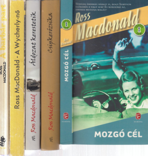 5 db. klasszikus krimi (Mozg� c�l + Csipker�zsika + �ldozat kerestetik + A Wycherly-n� + A barb�r part)