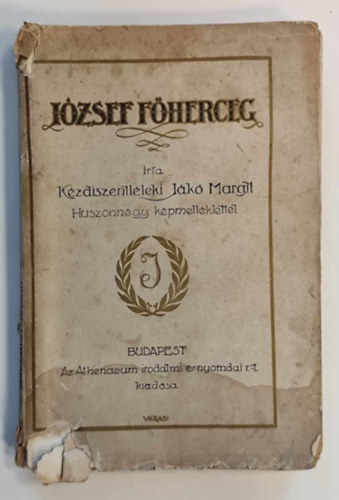Kzdiszentlleki Jk Margit - Jzsef fherceg