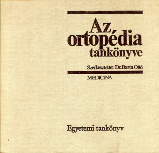 Az ortopdia tanknyve