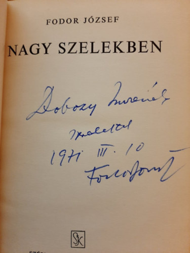 nagy szelekben