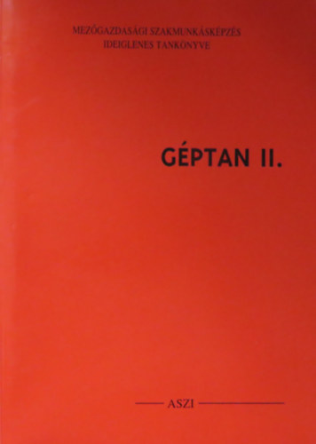 Gptan II. - A 1801-2 ltenyszt szakma szmra
