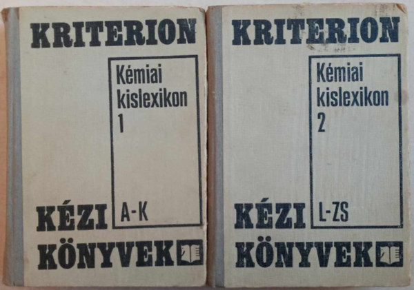 Dr.Felszeghy dn - Kmiai kislexikon I-II