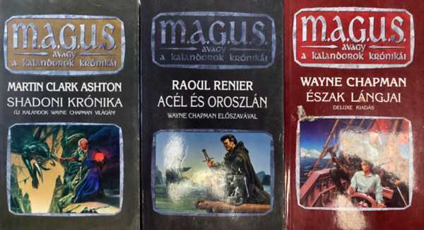 3db magus k�nyv: �szak l�ngjai (deluxe kiad�s), Shadoni kr�nika, Ac�l �s Oroszl�n