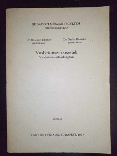 Vasbetonszerkezetek - Vasbeton-szilrdsgtan