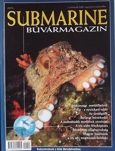 Herold Istvn  (szerk.) - Submarine Bvrmagazin 2000. augusztus-szeptember