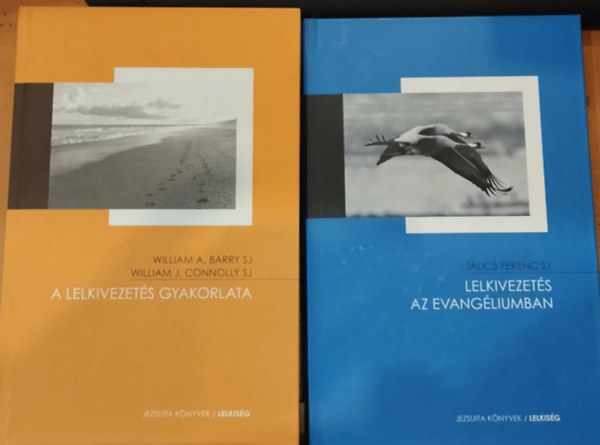 2 db Jezsuita k�nyvek: A lelkivezet�s gyakorlata + Lelkivezet�s az evang�liumban