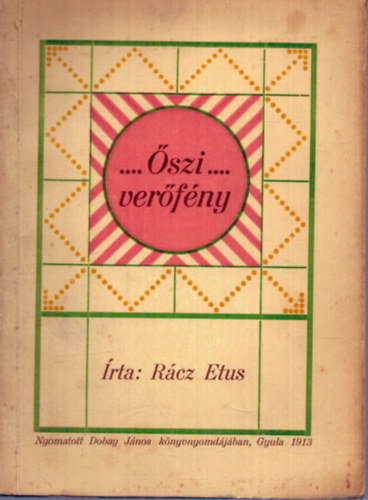 szi verfny - Versek (1913)