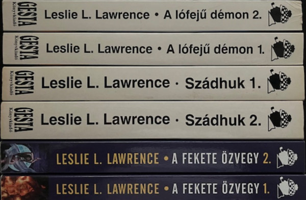 Leslie L. Lawrence knyvcsomag (3 x 2 ktet )