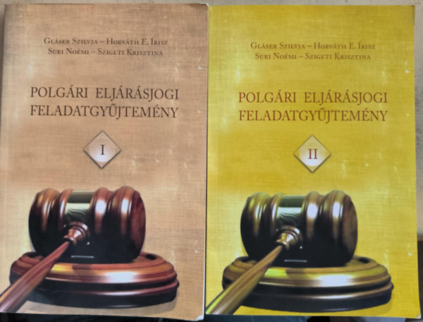Polgri eljrsjogi feladatgyjtemny I-II.