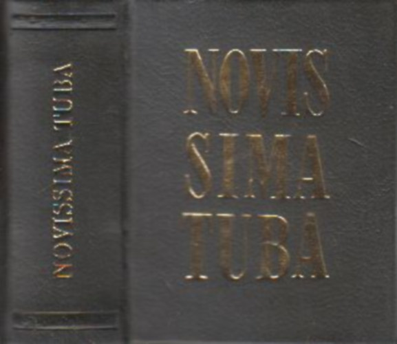 Novissima tuba (miniknyv, szmozott)- Azaz tletre serkent utols trombitasz